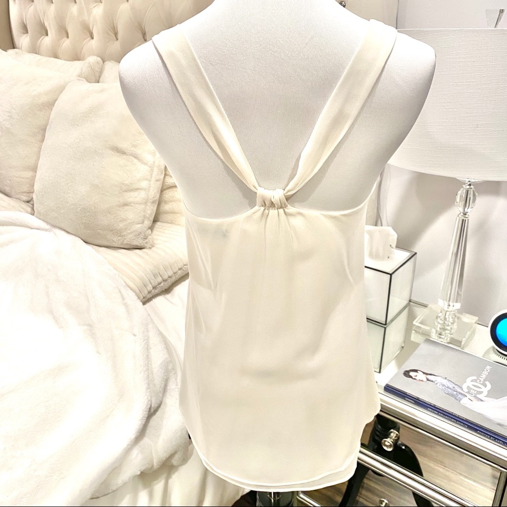 Zara Trafaluc Chiffon Racerback Top